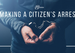 Making a Citizen’s Arrest