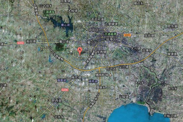 Hefei Map