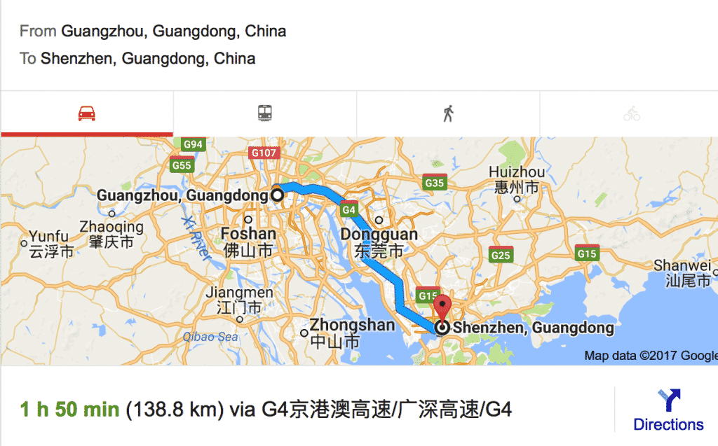 Shenzhen Map