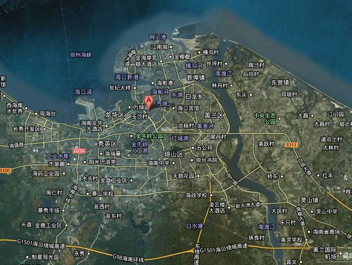 Haikou Map