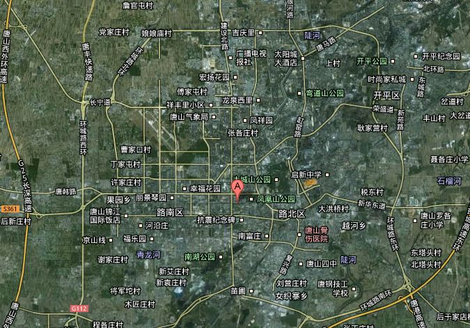 Tangshan Map