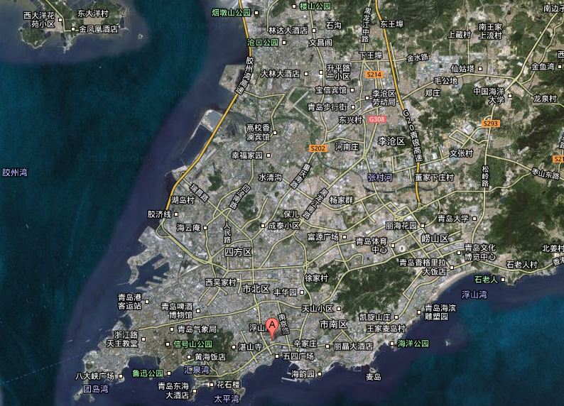 Qingdao Map