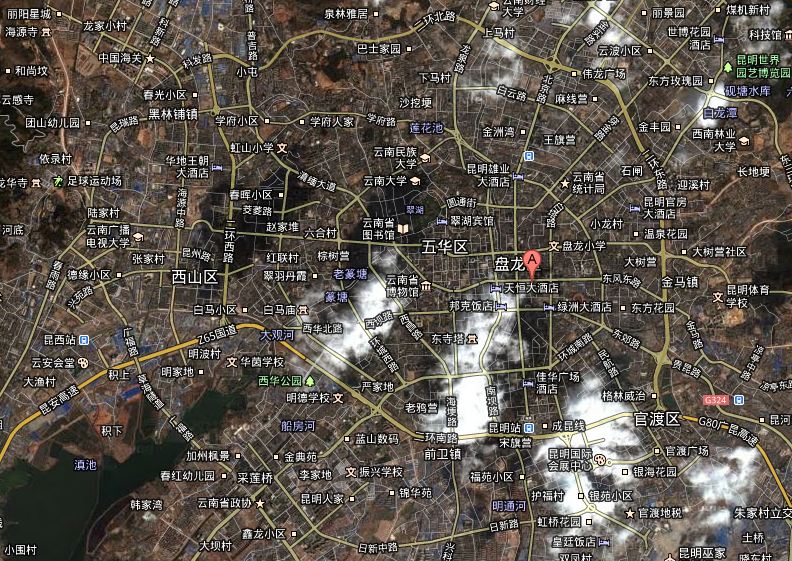 Kunming City Map