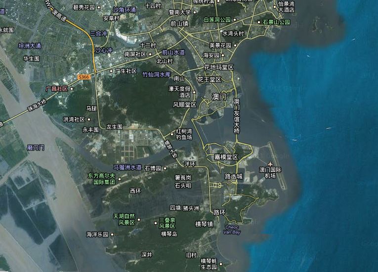 Macao Map
