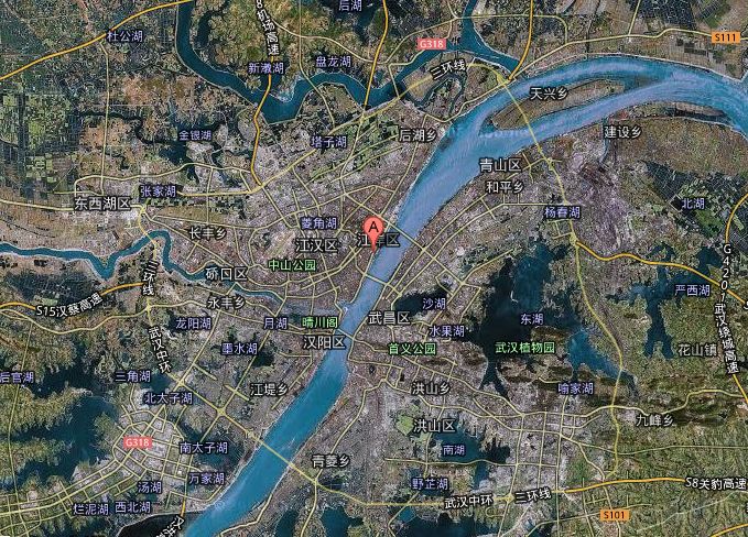 Wuhan Map