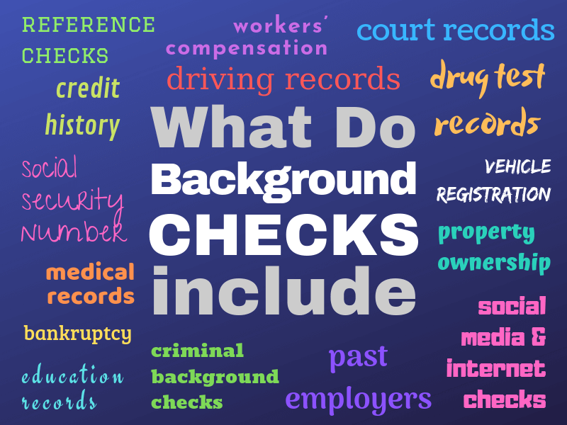 What Do Background Checks Include
